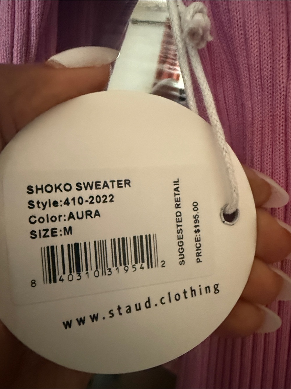 Staid Shoko Sweater Dress Size M - Picture 2 of 2